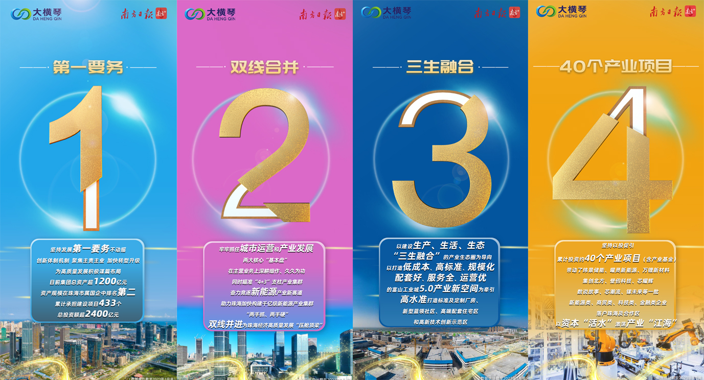 十四周年特別策劃 | 從“1”到“9”，大橫琴集團助力珠海經濟高質量發(fā)展